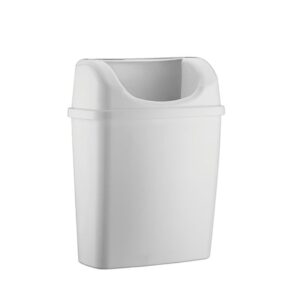 Rulopak Duvara Monte Çöp Kovası 6 Litre (Beyaz)