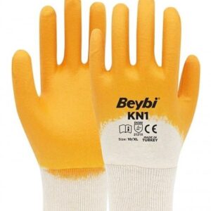 NİTRİL KAPLI İŞ ELDİVENLERİ BEYBİ NO:9 KN1